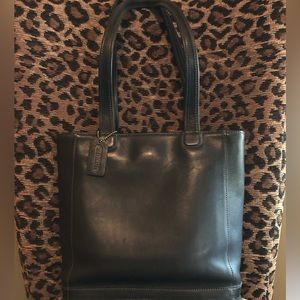 Vintage Coach Bleeker Bucket - Black Legacy